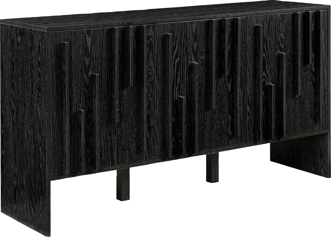 Necoridge Black Sideboard