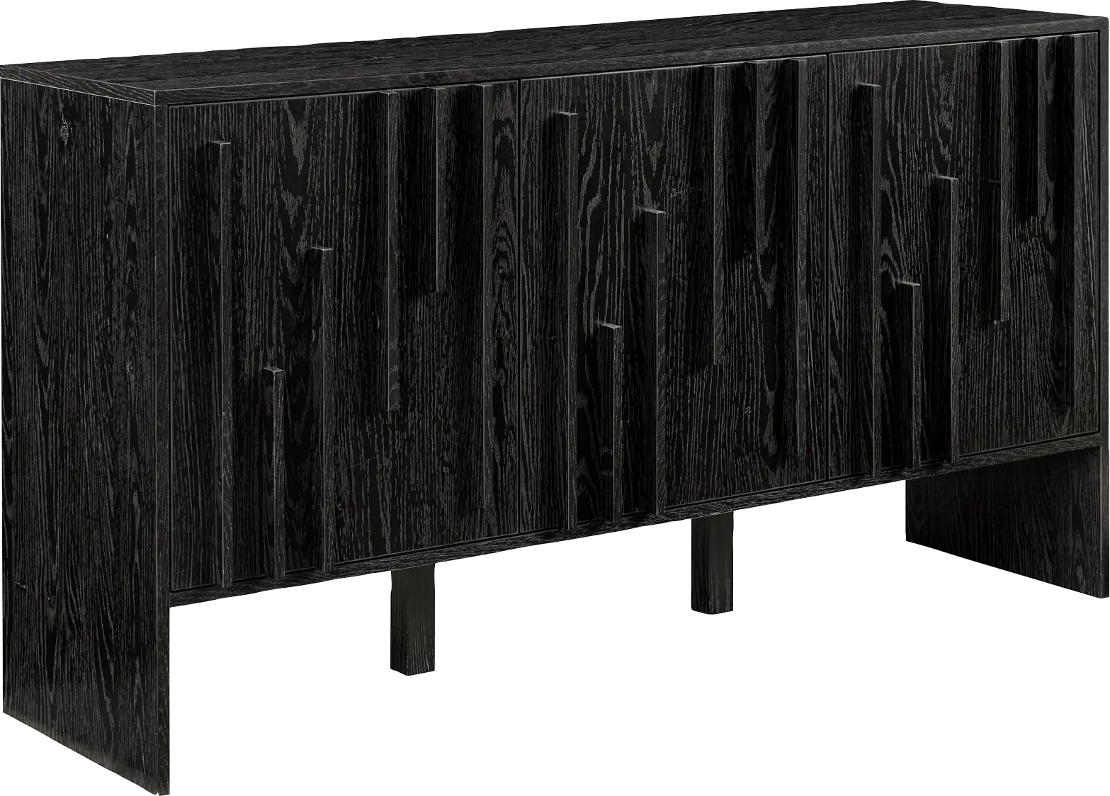 Necoridge Black Sideboard