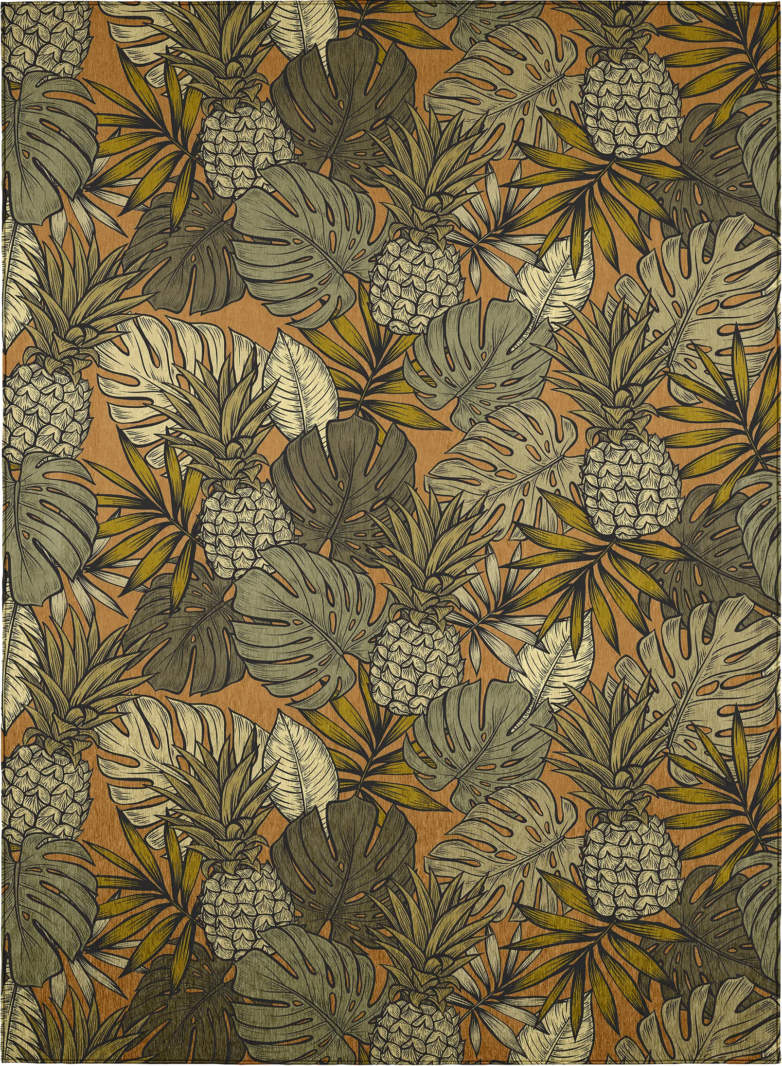 Jelsma Red 5' x 8' Rug - Image 1