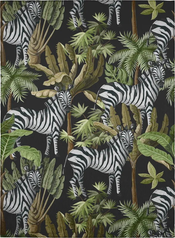 Tuscadora Black 8' x 10' Rug