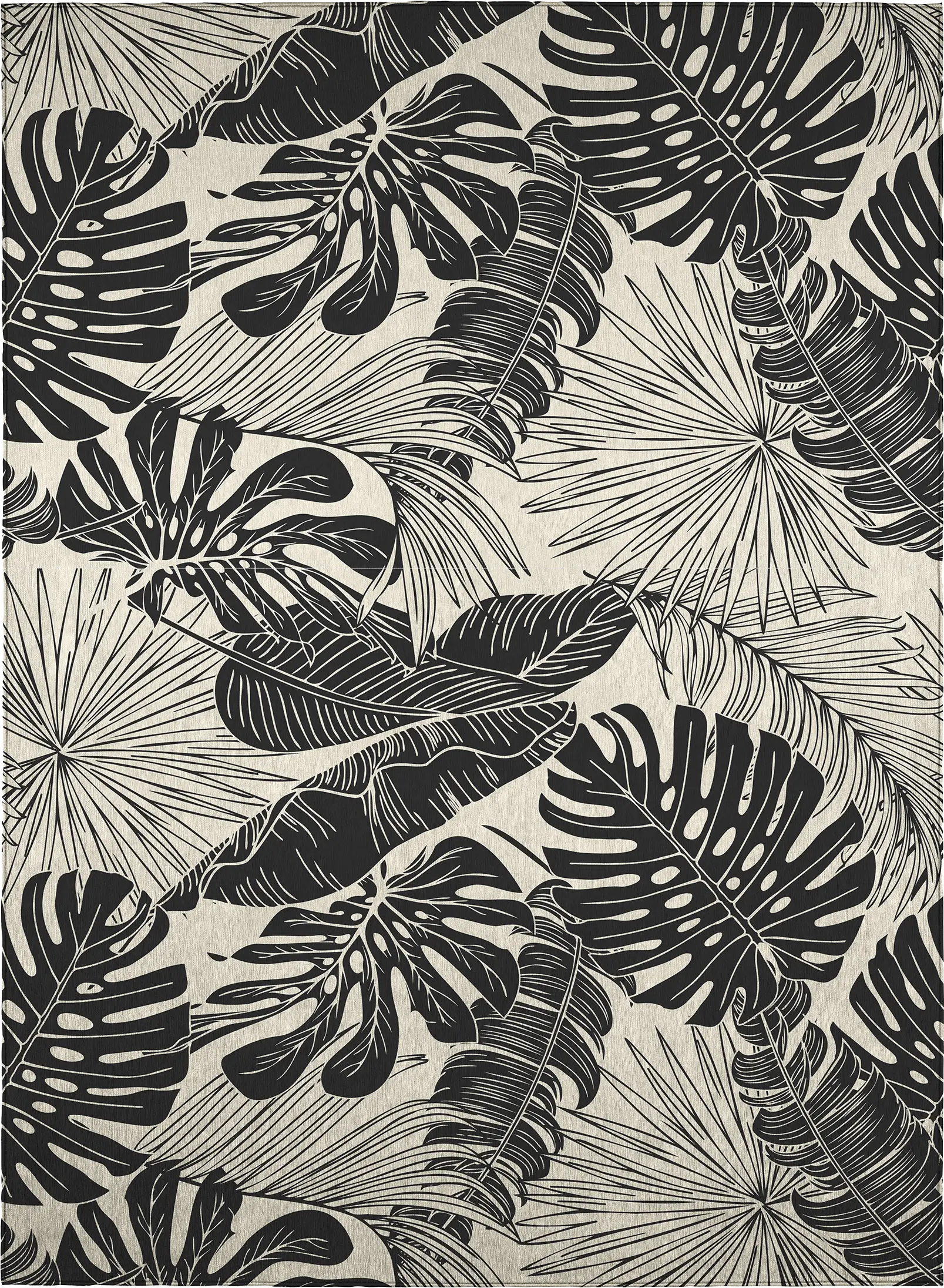 Vadella Black 3' x 5' Rug