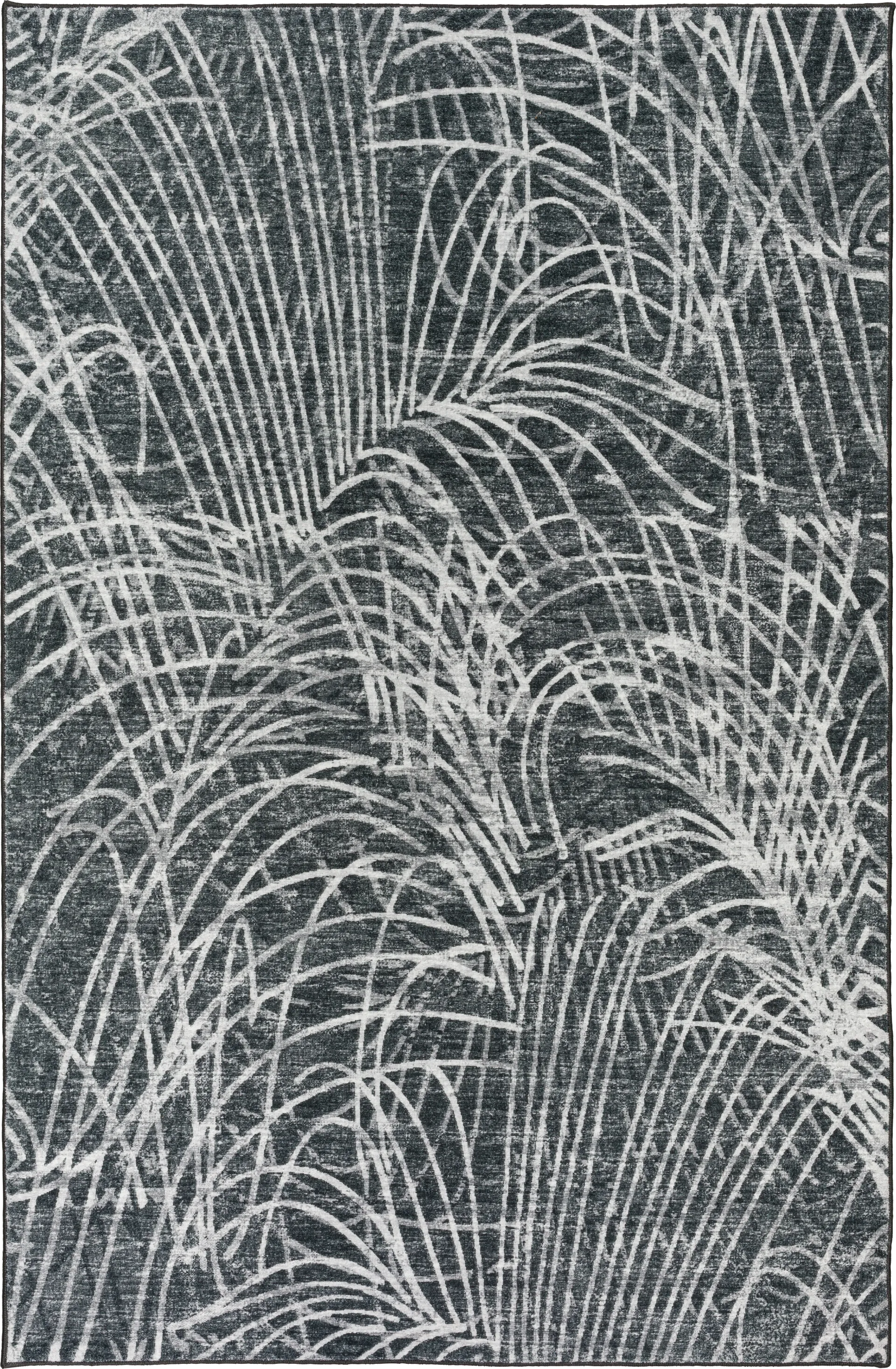 Waymire Black 5' x 8' Rug - Image 1