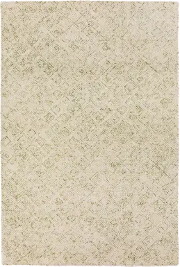 Centerama Green 8' x 10' Rug