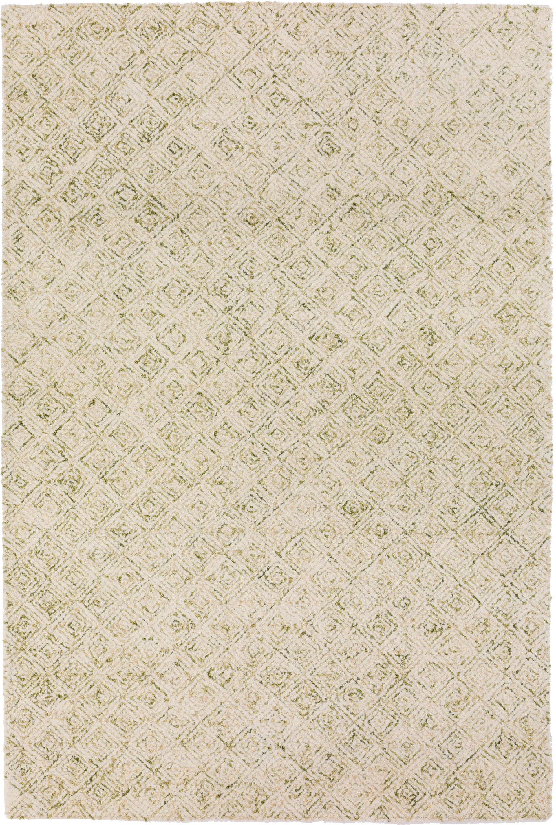 Centerama Green 5' x 8' Rug - Image 1