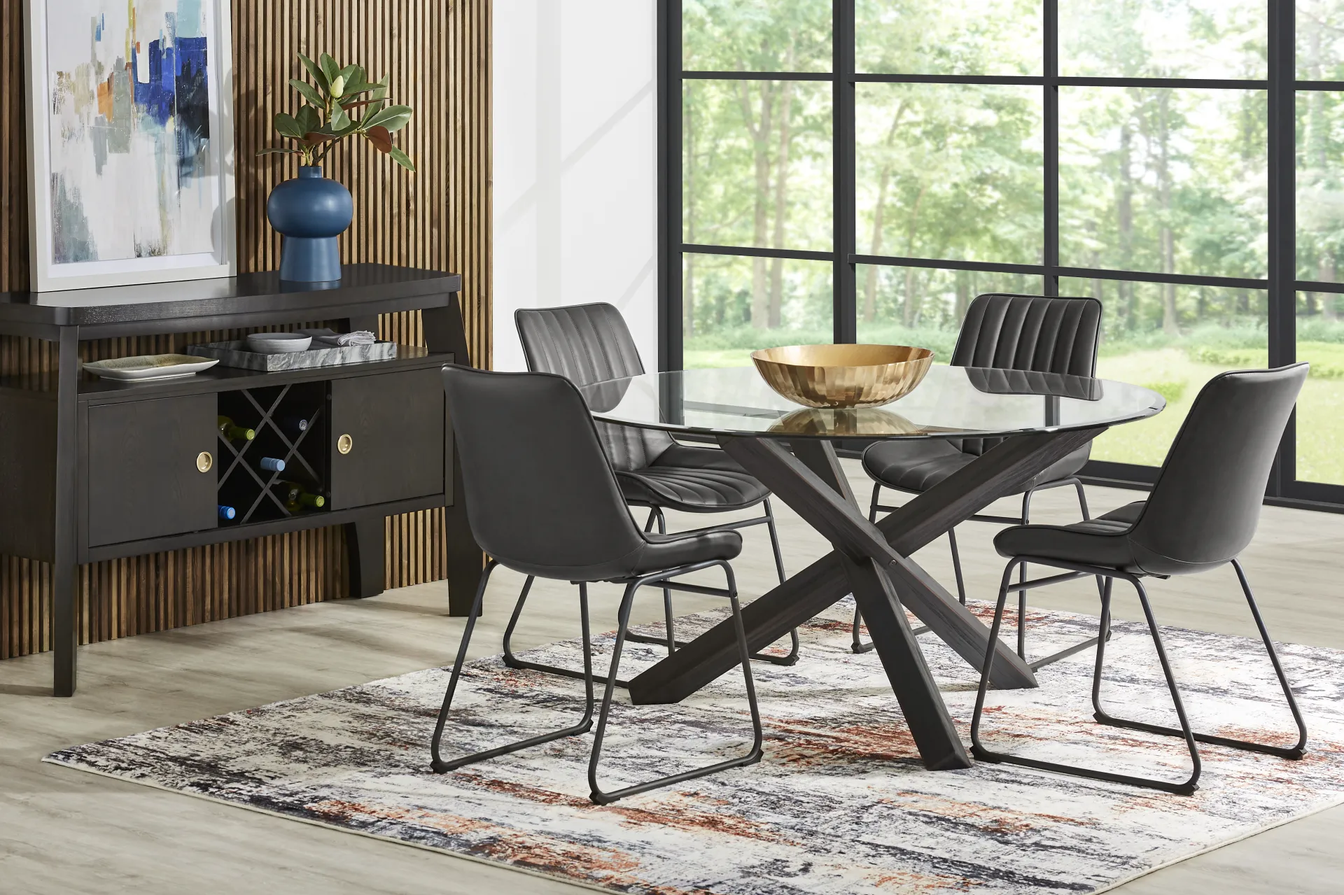 Emlyn Gray Chair - Image 1