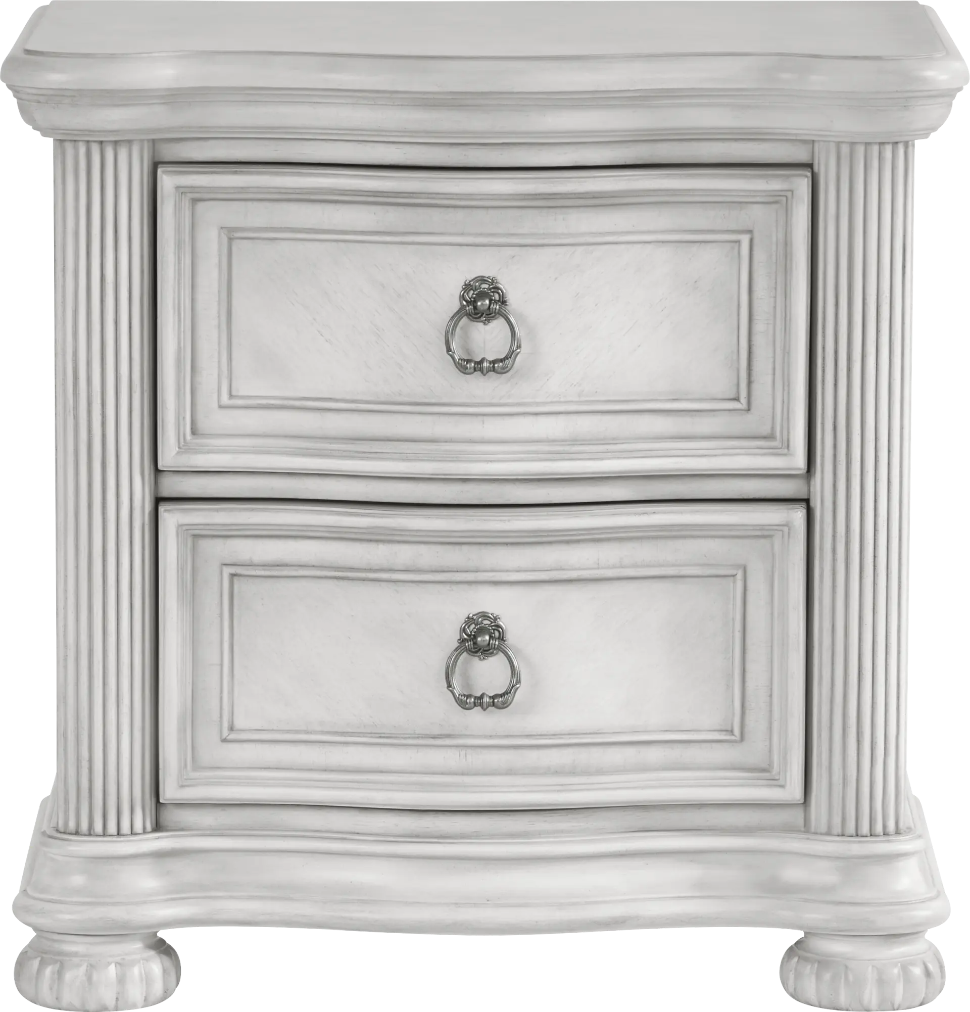 Gallagher Avenue White Nightstand