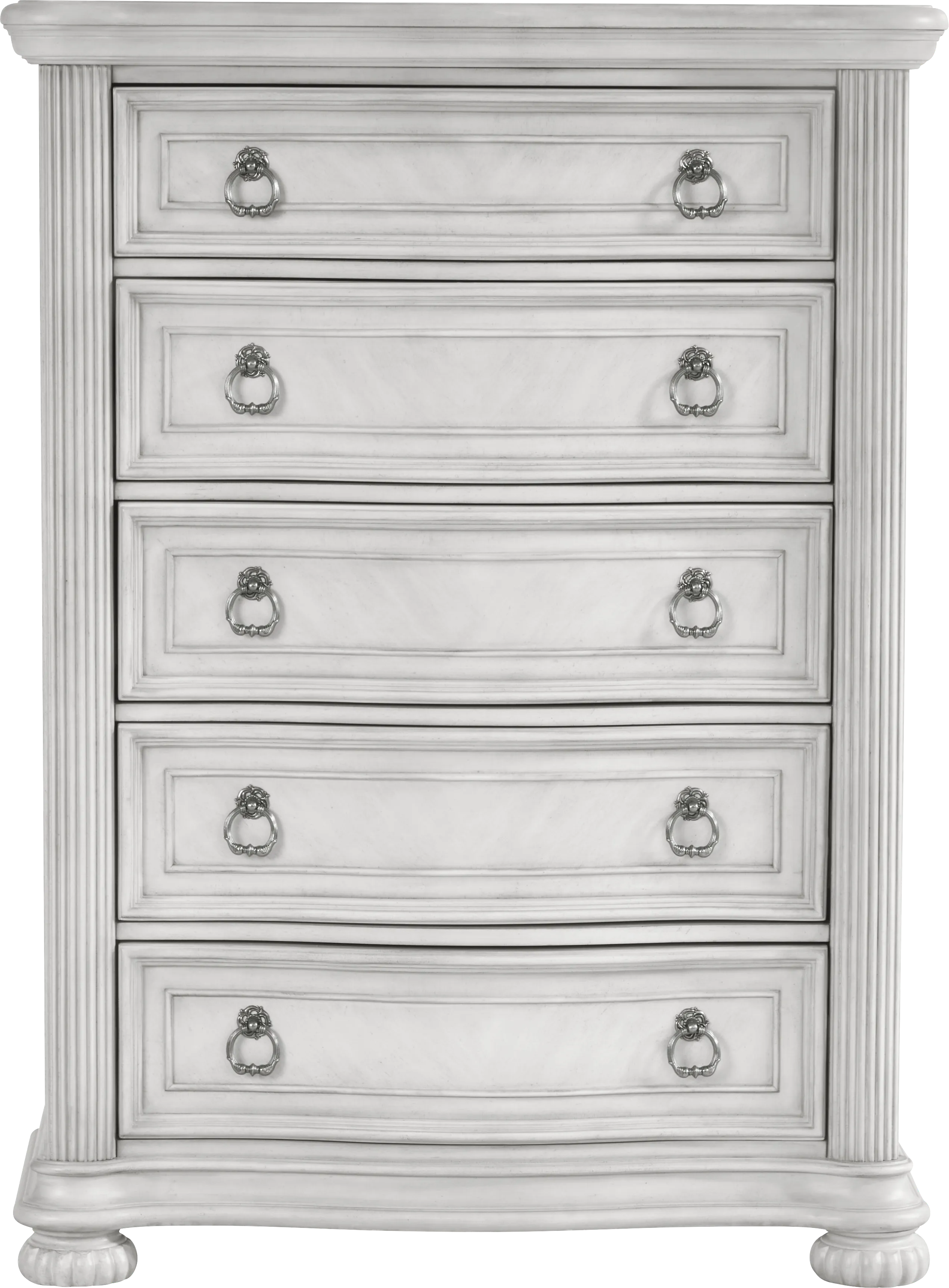 Gallagher Avenue White 5 Pc Queen Panel Bedroom - Thumbnail - Image 5