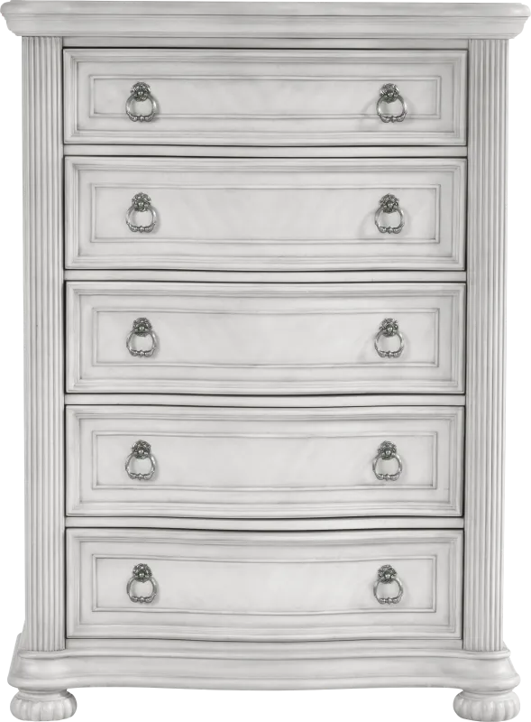 Gallagher Avenue White Chest