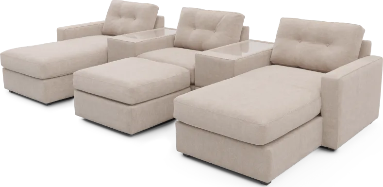 Beige 6 Pc ModularOne