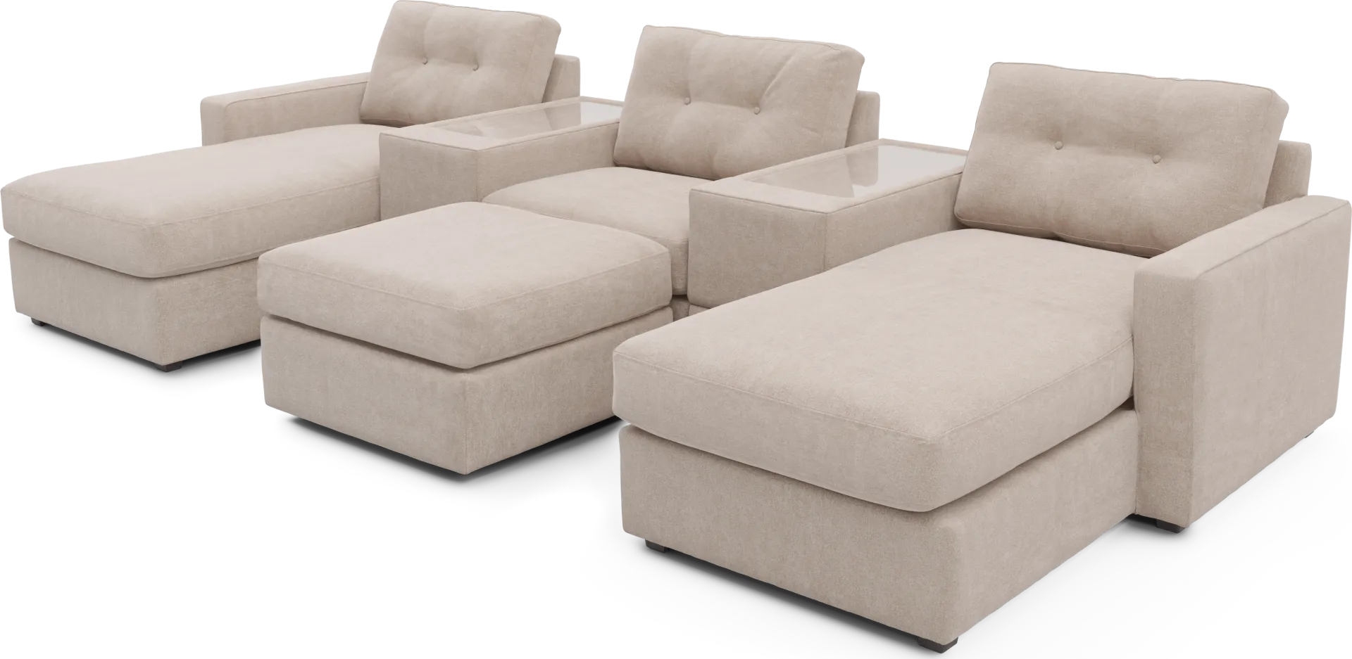 Beige 6 Pc ModularOne - Image 1