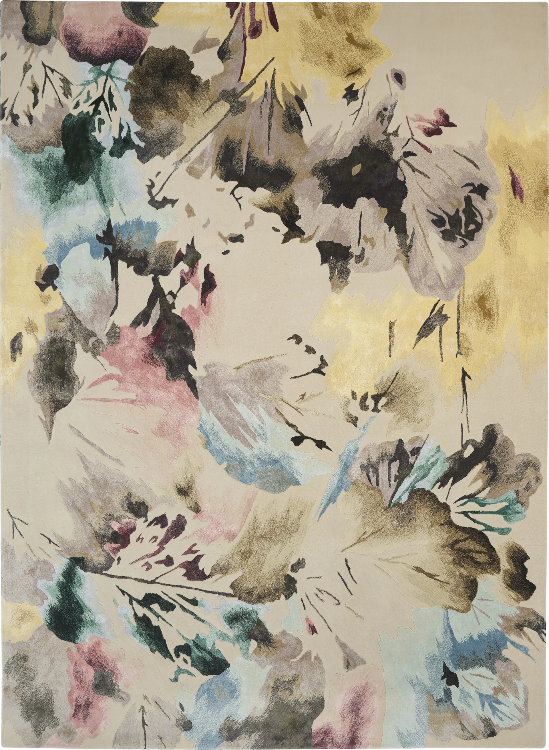 Eldonia Beige 5'6 x 7'5 Rug - Image 1