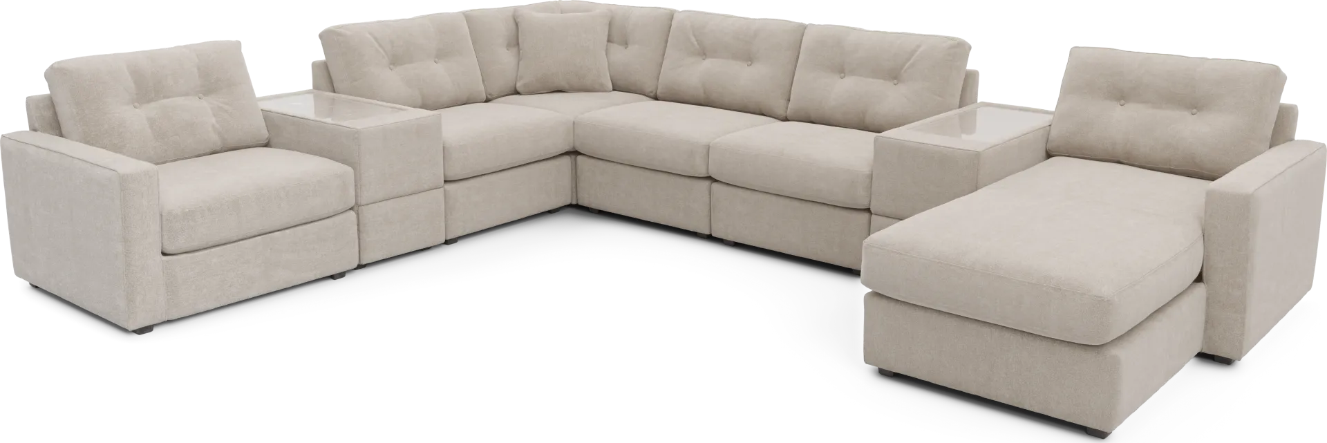 Beige 8 Pc ModularOne - Image 1