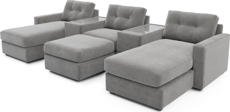 Gray 6 Pc ModularOne