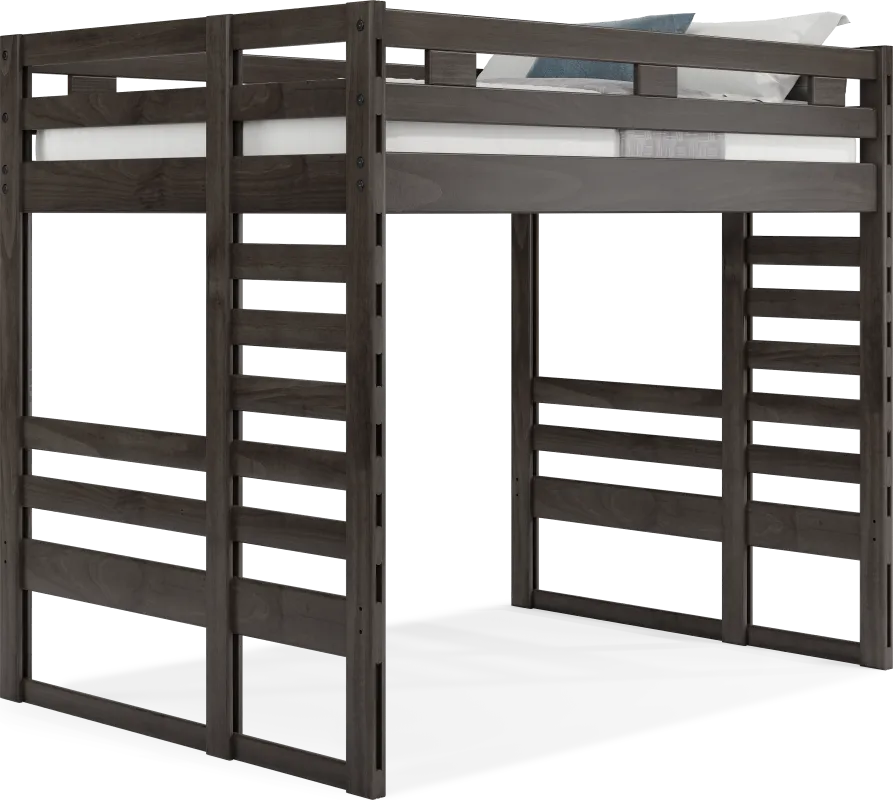 Kids Creekside 2.0 Charcoal Full Loft Bed