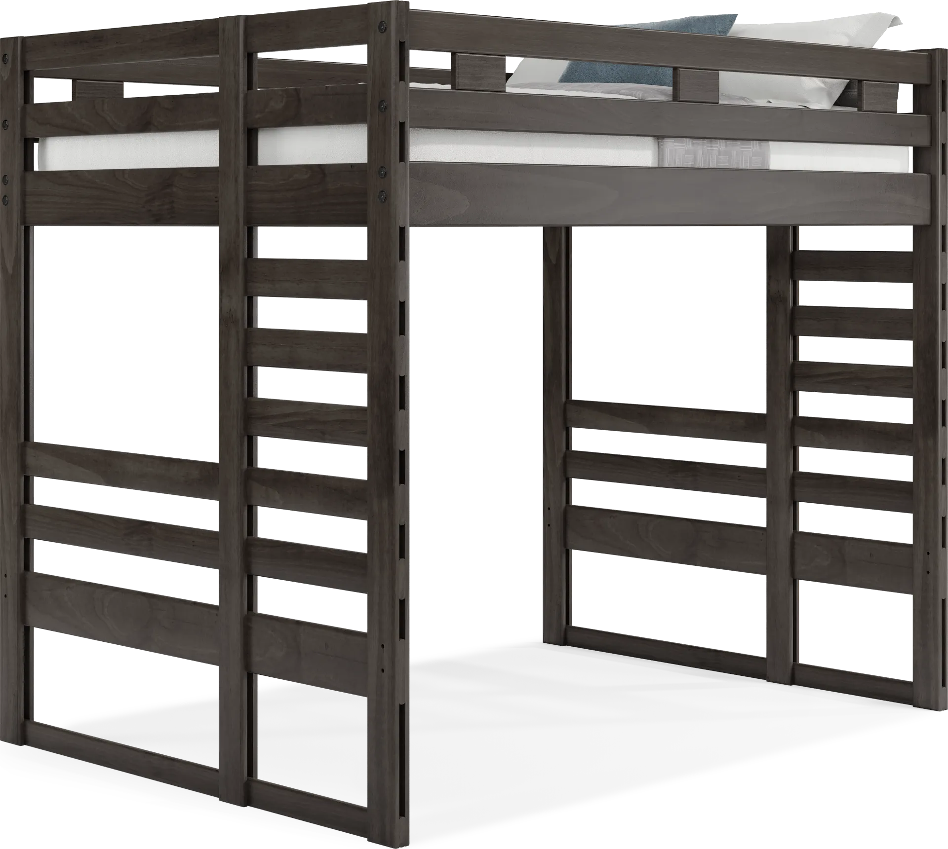 Kids Creekside 2.0 Charcoal Full Loft Bed - Image 1