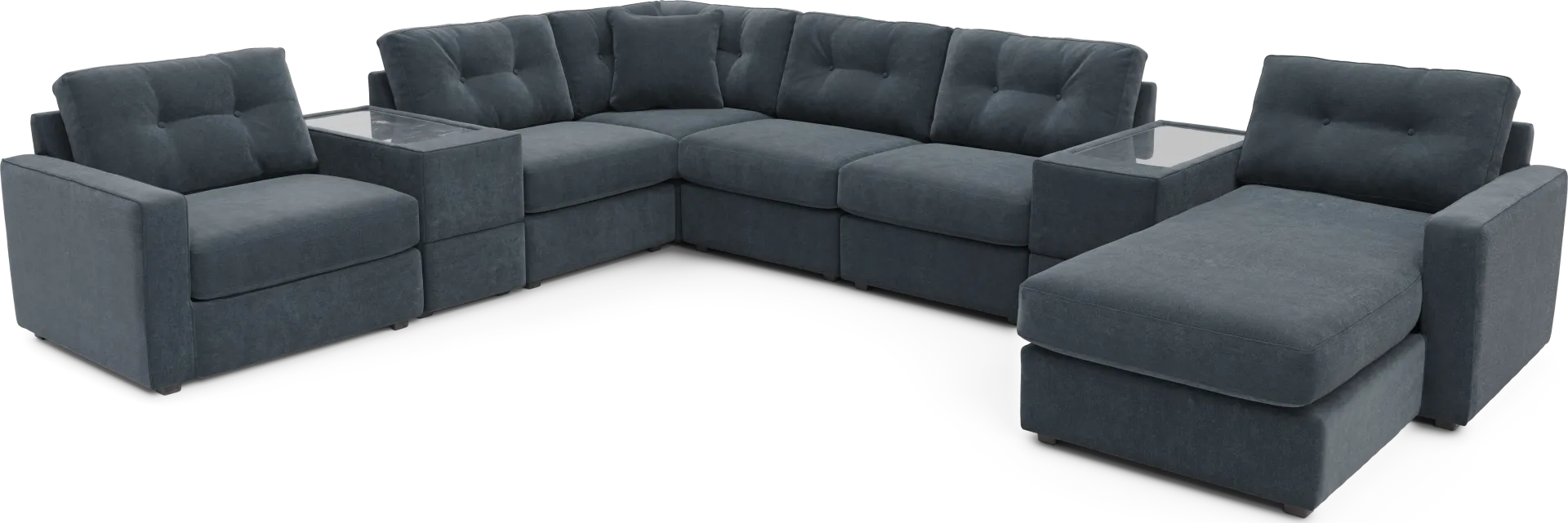 Indigo 8 Pc Power Reclining ModularOne - Image 1