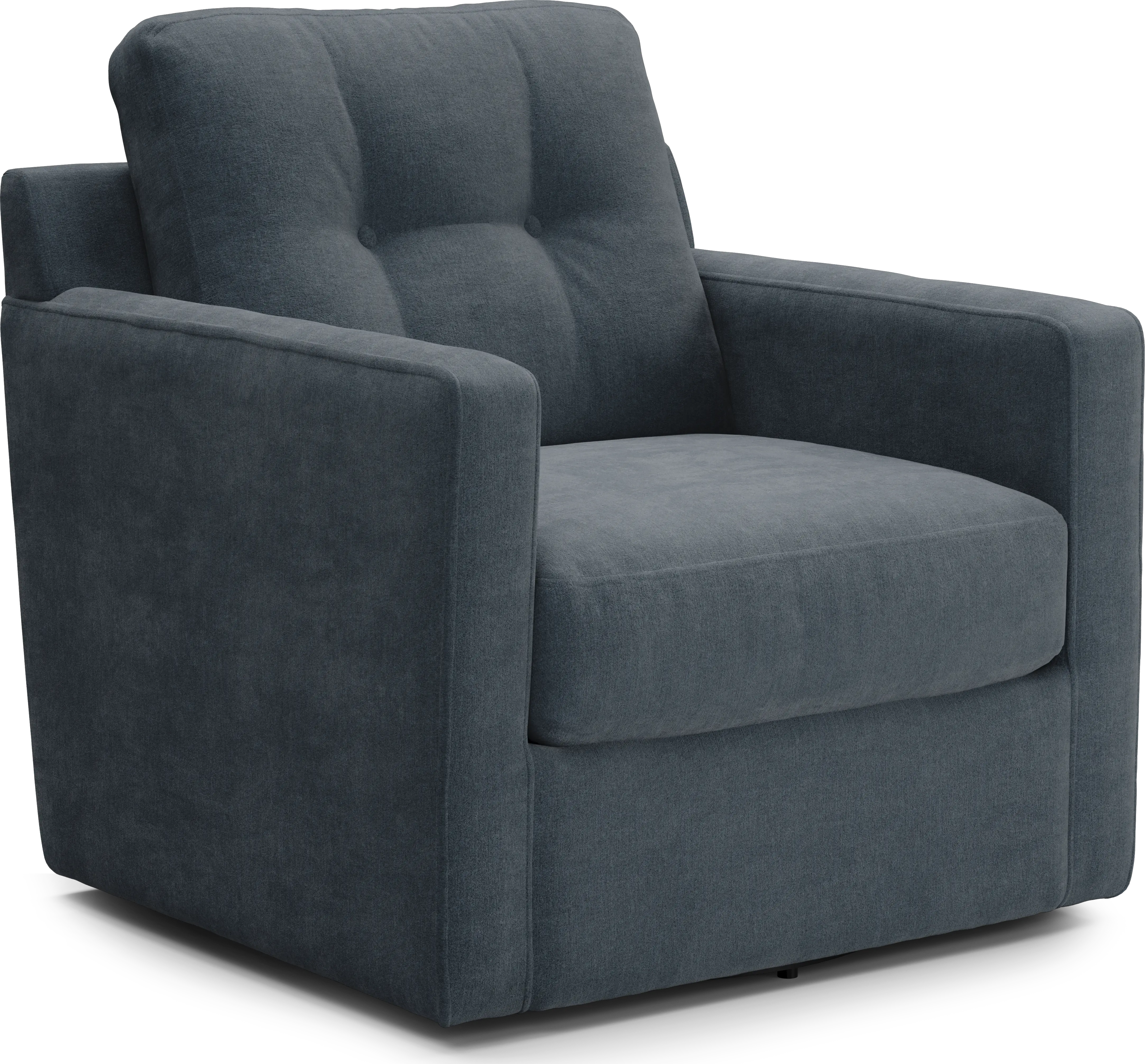 ModularOne Indigo Swivel Accent Chair - Thumbnail - Image 1