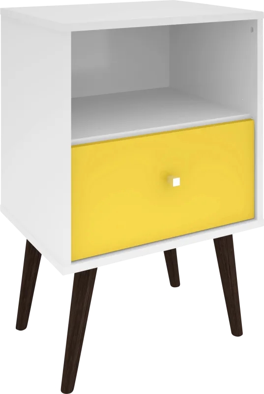 Alamitos II Yellow Nightstand
