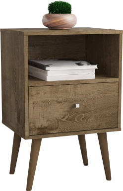 Alamitos III Dark Brown Nightstand
