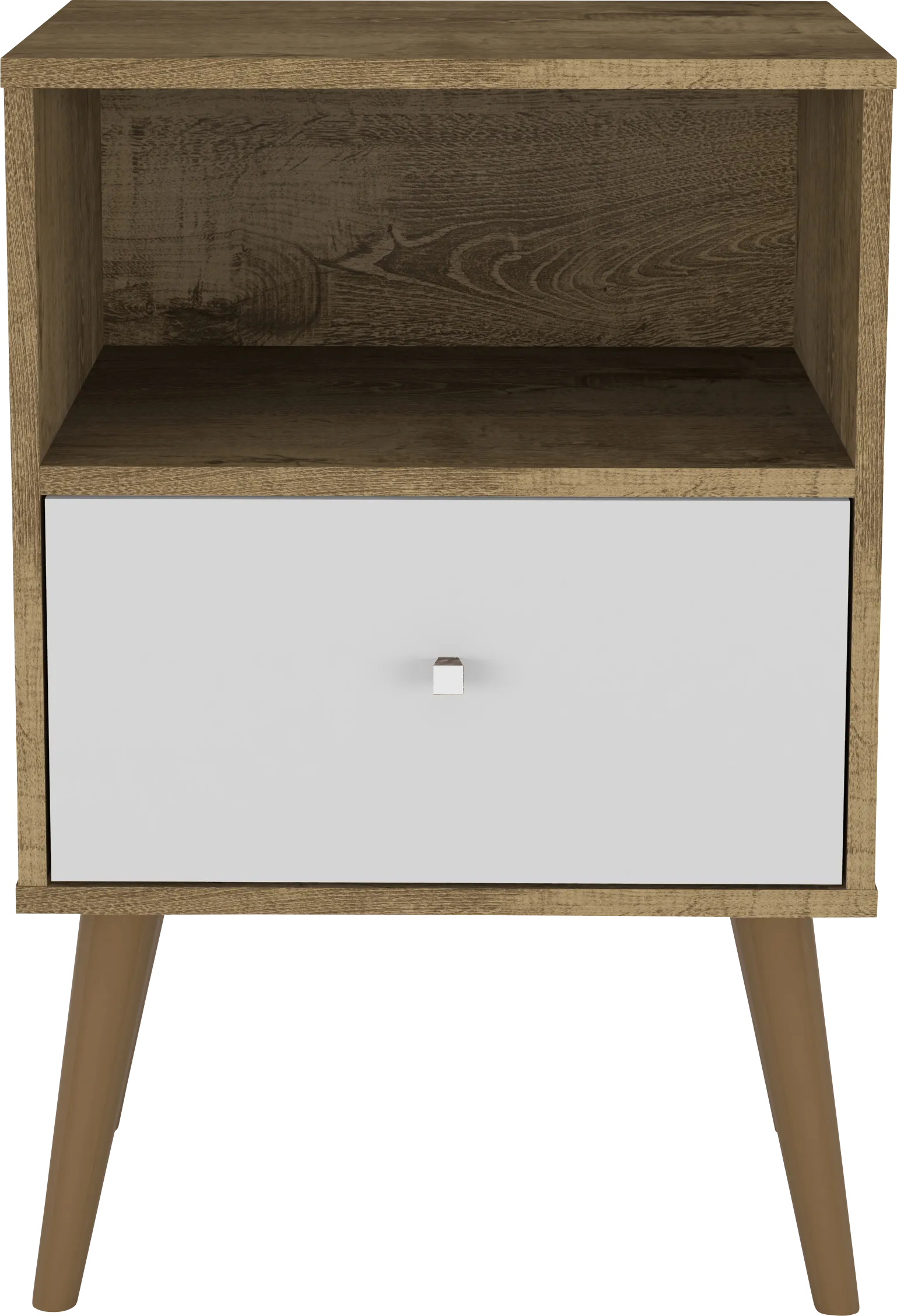 Alamitos IV White Nightstand