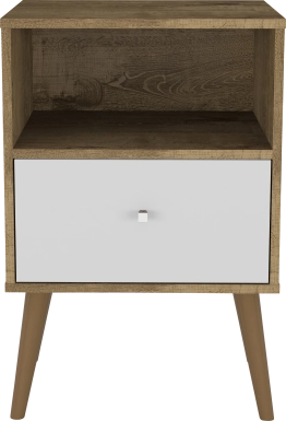 Alamitos IV White Nightstand