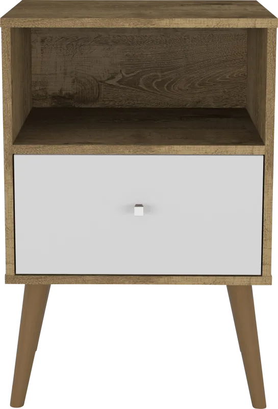 Alamitos IV White Nightstand