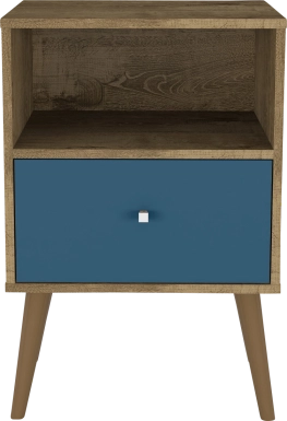 Alamitos IV Aqua Nightstand
