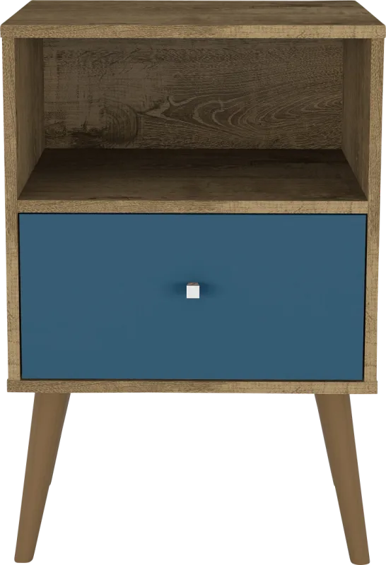 Alamitos IV Aqua Nightstand