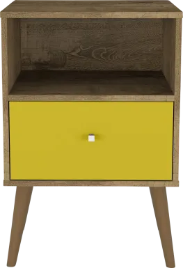 Alamitos IV Yellow Nightstand