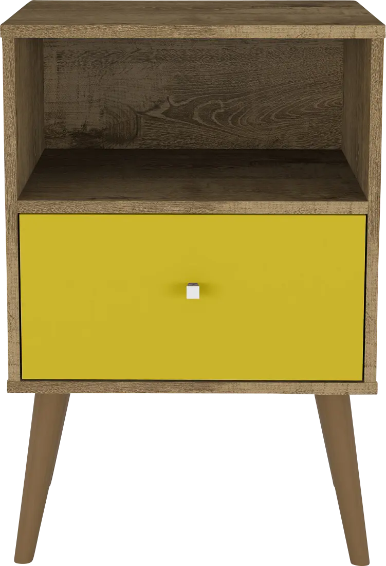 Alamitos IV Yellow Nightstand