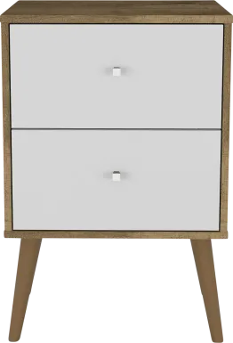 Alamitos VI White Nightstand