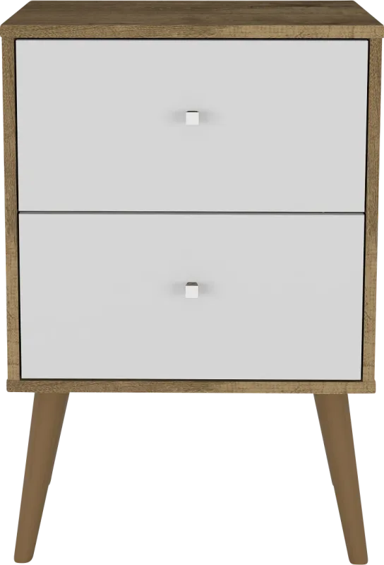 Alamitos VI White Nightstand