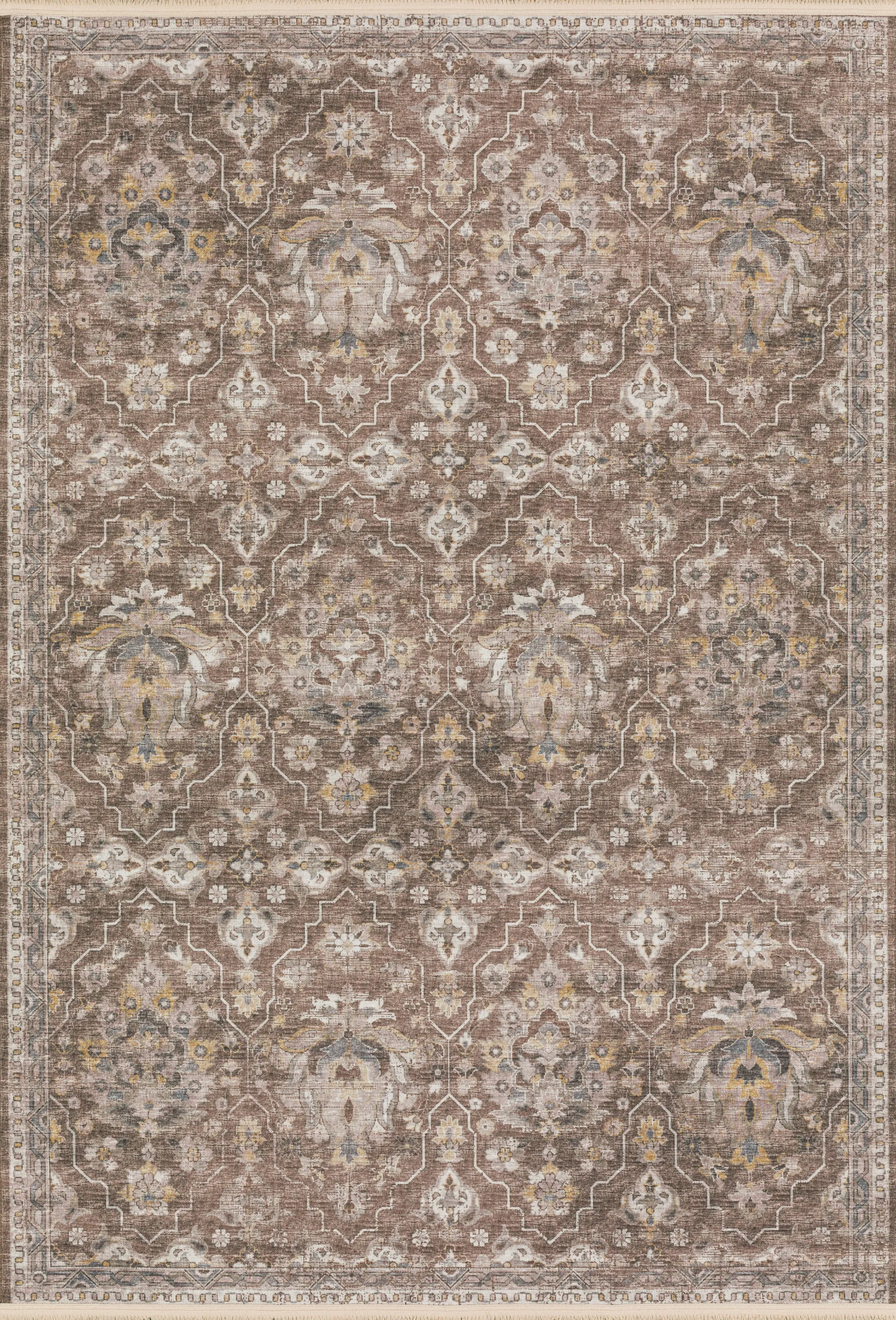 Parkwyn Brown 3' x 5' Rug - Image 1