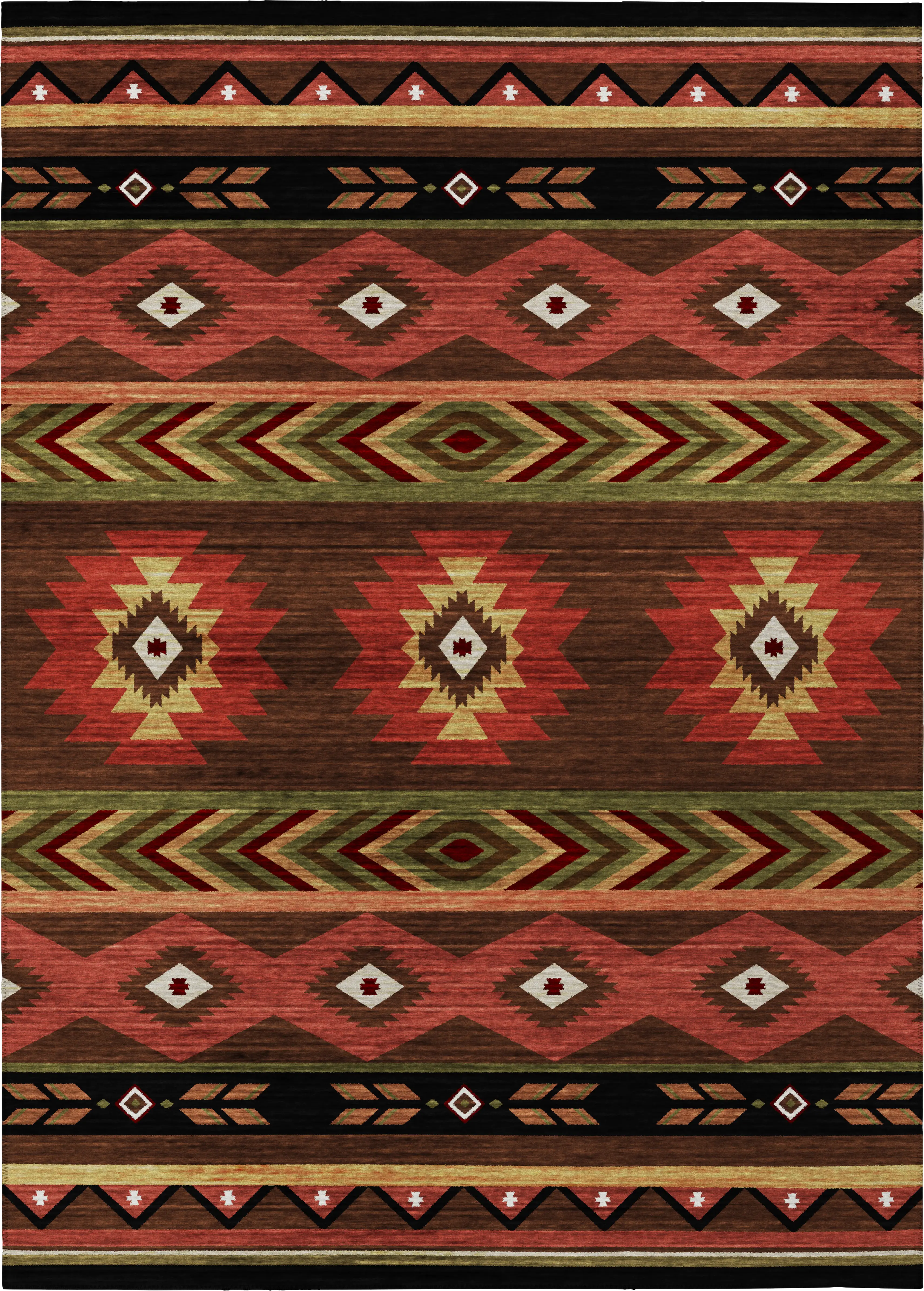 Callowhill Brown 5' x 8' Rug - Thumbnail - Image 1