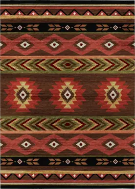 Callowhill Brown 5' x 8' Rug