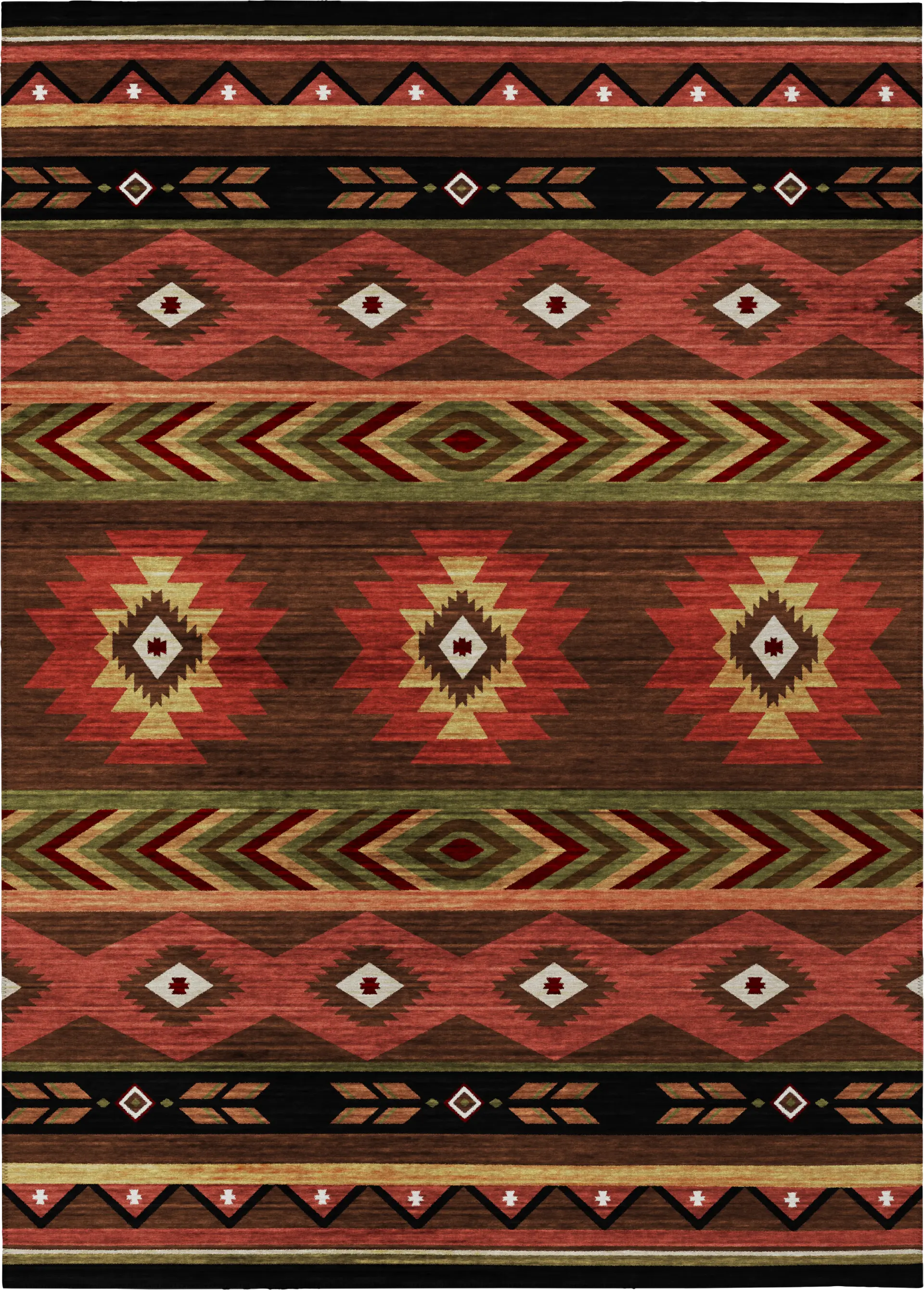 Callowhill Brown 8' x 10' Rug