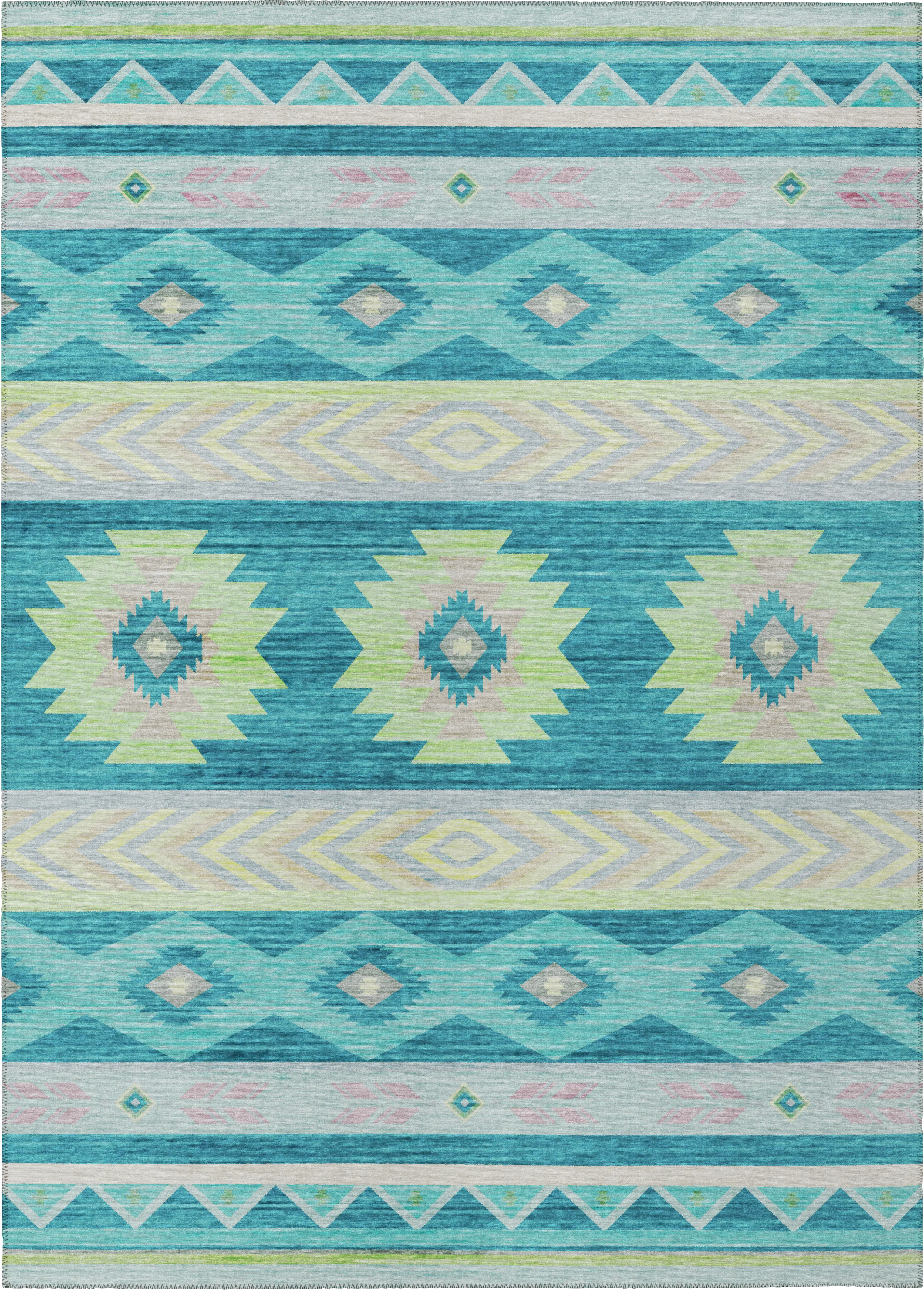 Callowhill Blue 5' x 8' Rug - Thumbnail - Image 1