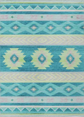 Callowhill Blue 5' x 8' Rug