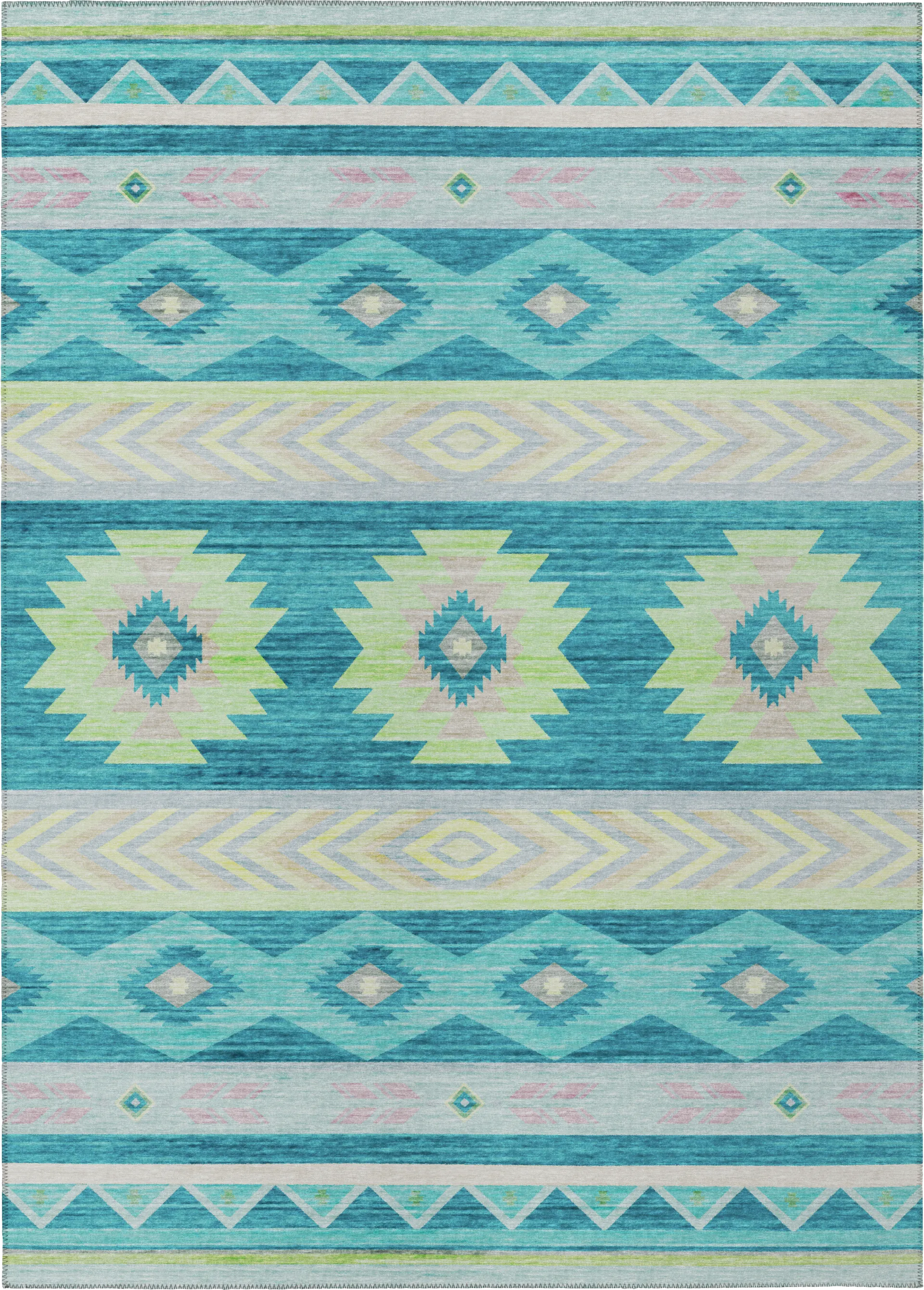 Callowhill Blue 5' x 8' Rug - Image 1
