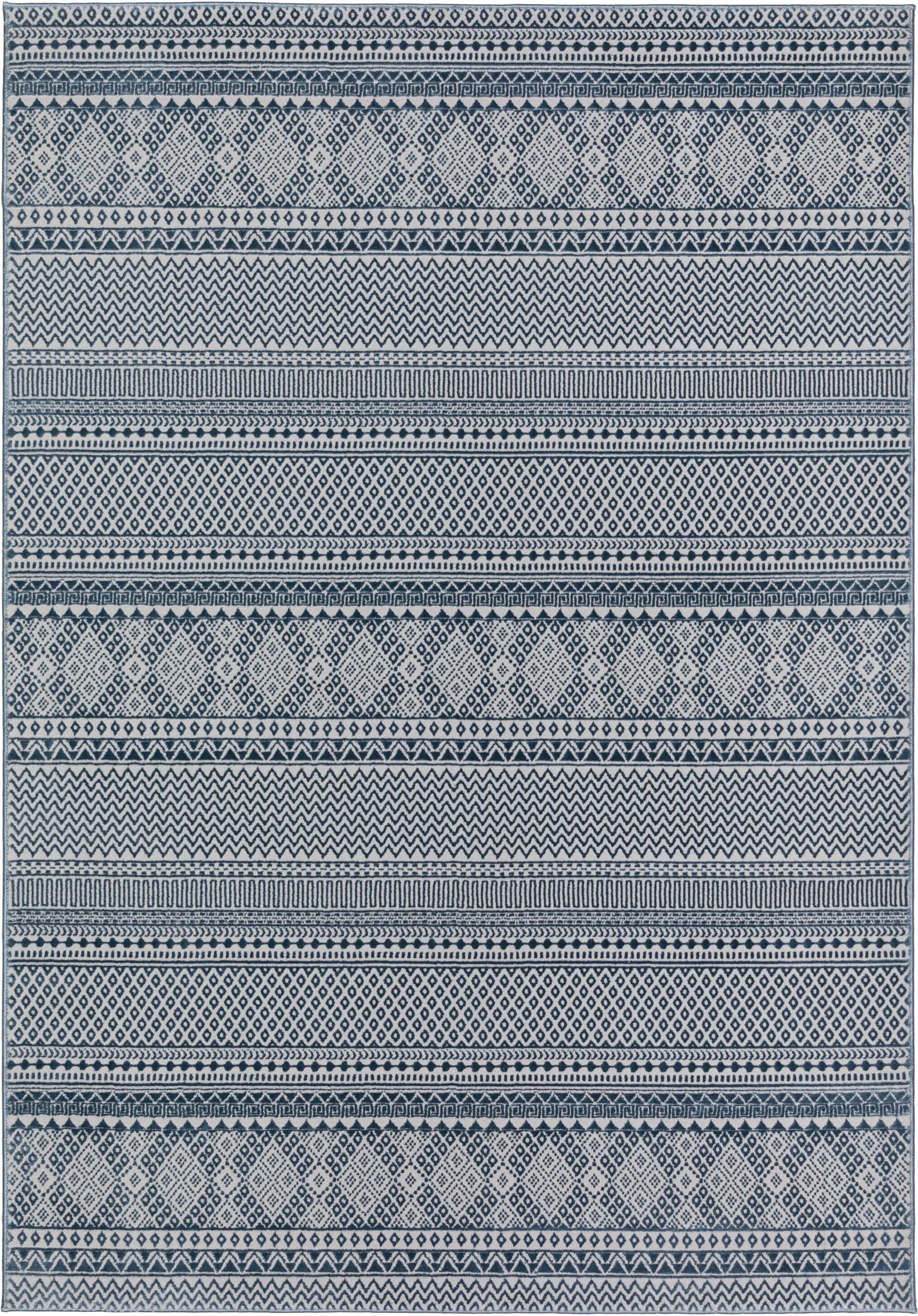 Accentare Blue 5' x 7' Rug - Image 1