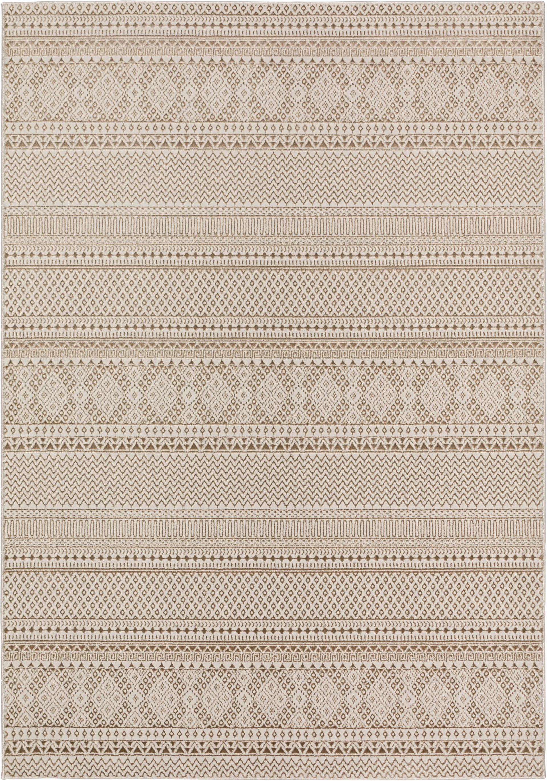 Accentare Beige 5' x 7' Rug - Image 1