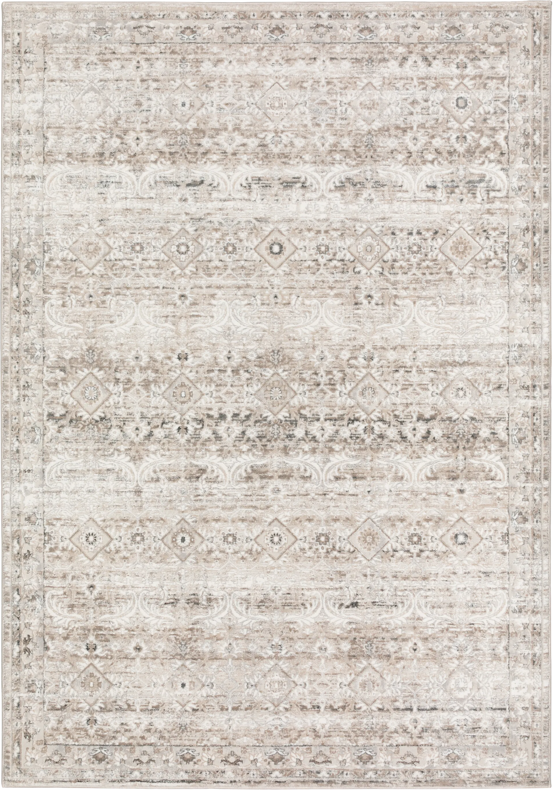Charneta Beige 3' x 5' Rug - Image 1
