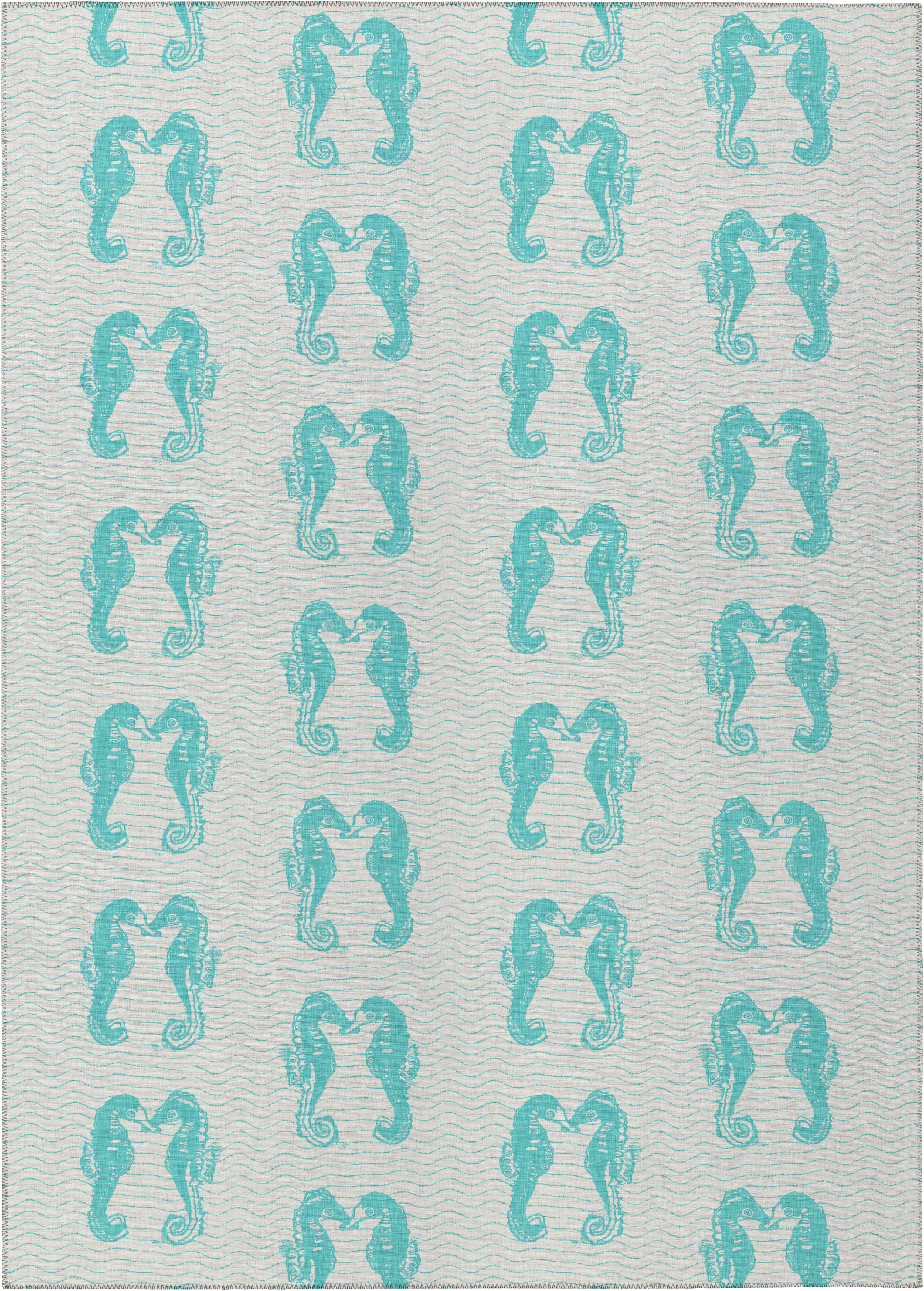 Santoli Blue 5' x 8' Rug - Thumbnail - Image 1