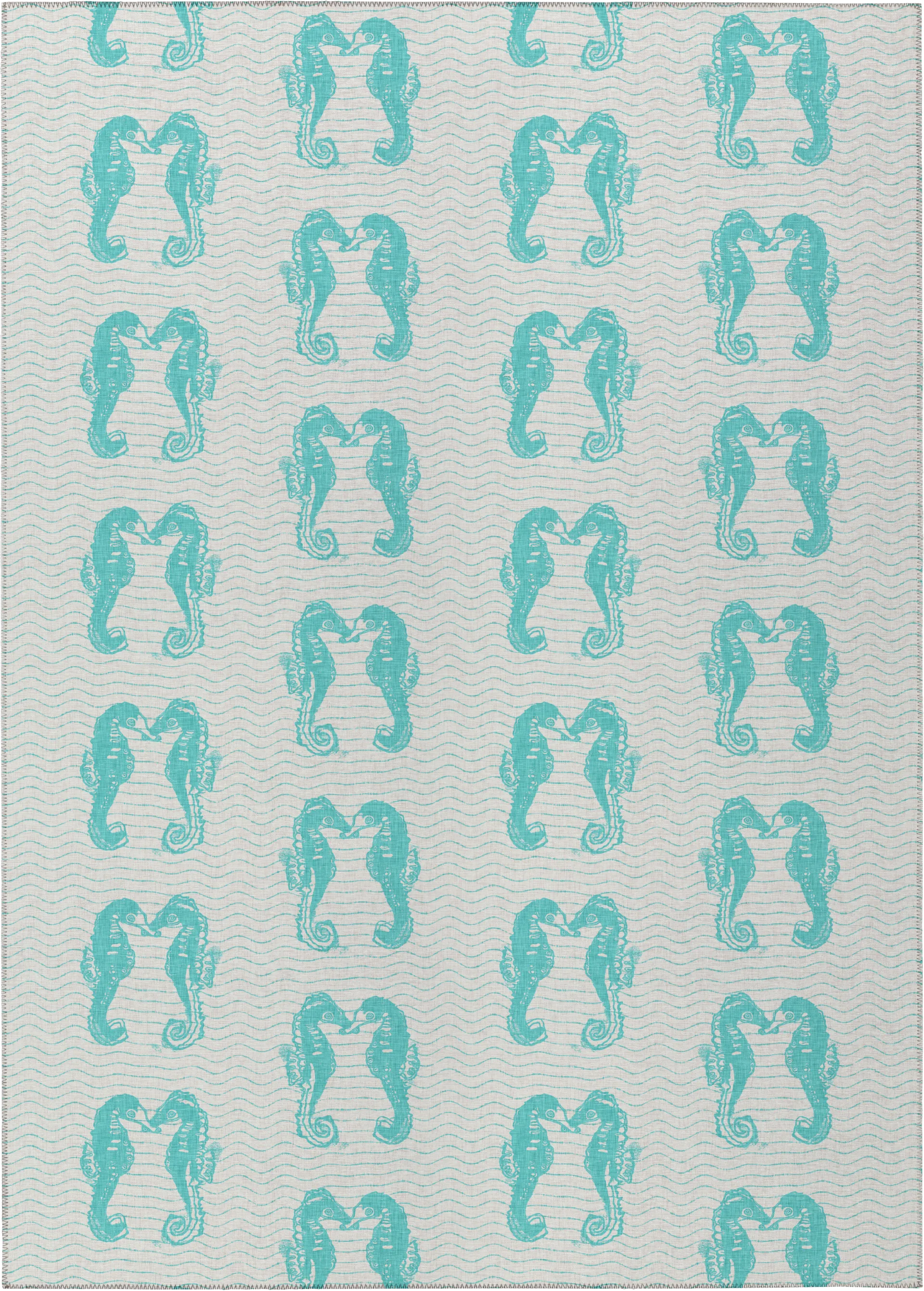 Santoli Blue 5' x 8' Rug - Image 1