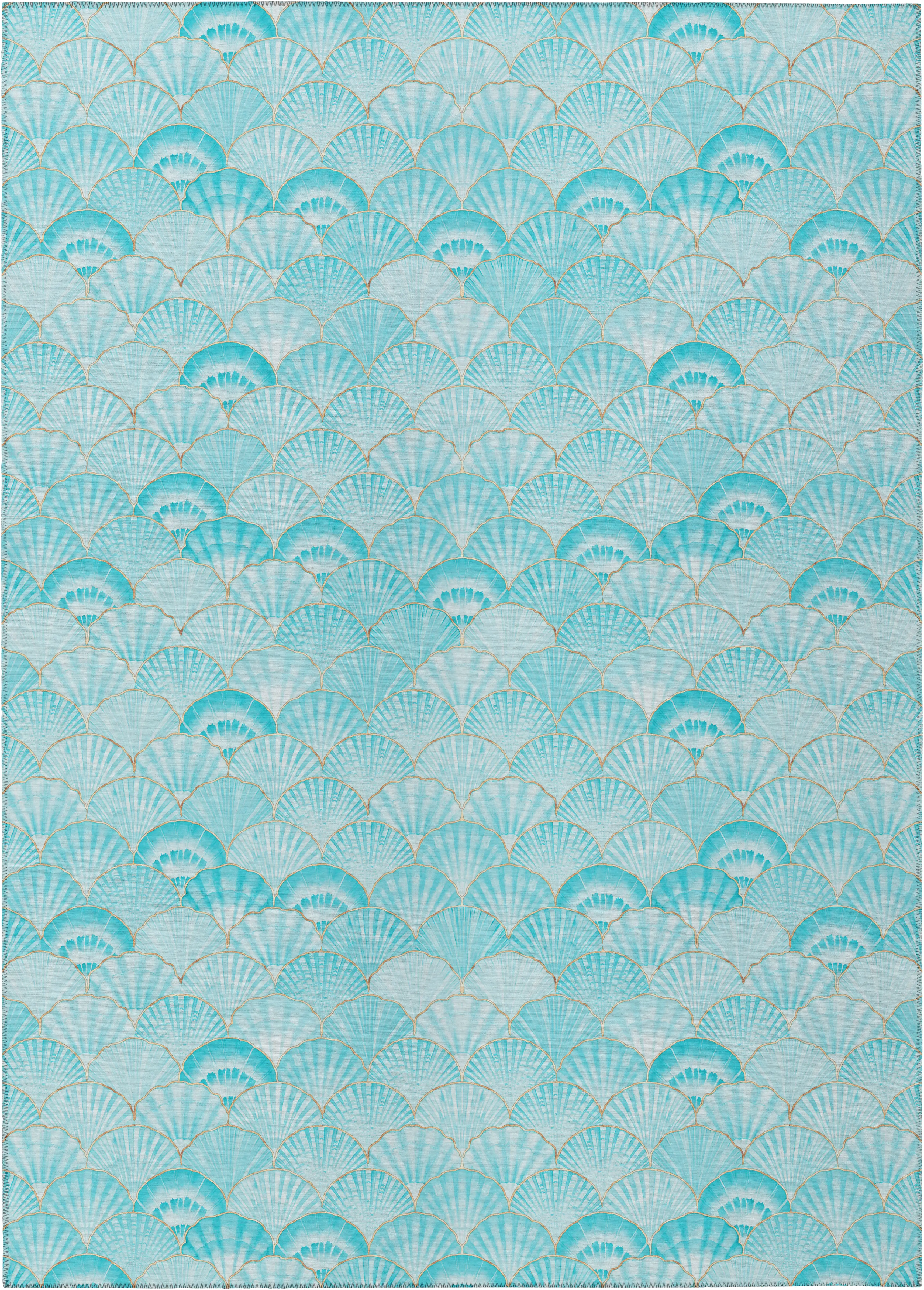 Aquarena Blue 8' x 10' Rug - Thumbnail - Image 1