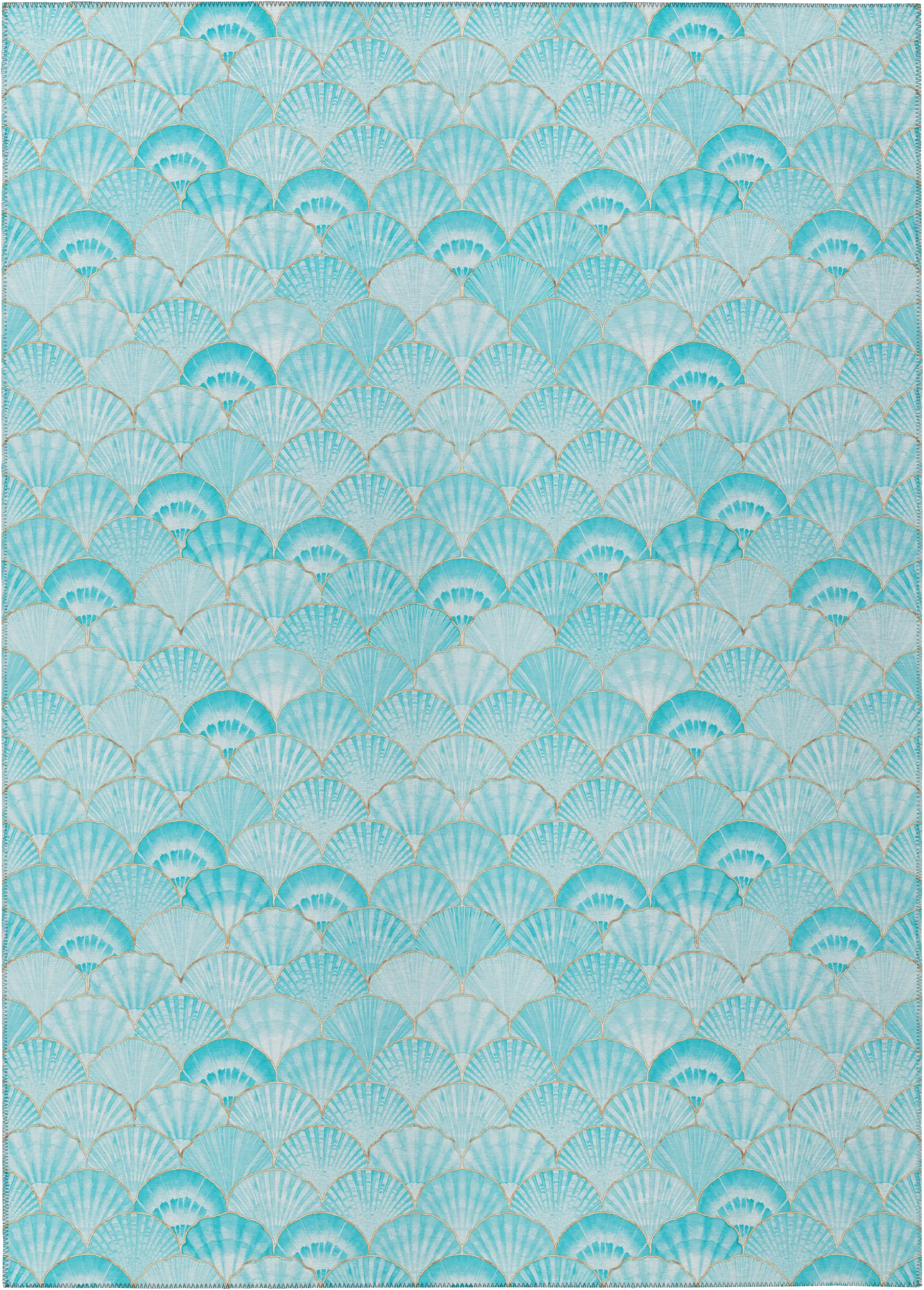 Aquarena Blue 3' x 5' Rug - Image 1