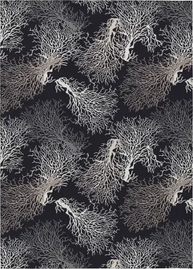 Ravenglen Black 8' x 10' Rug