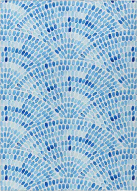 Chepstow Blue 3' x 5' Rug