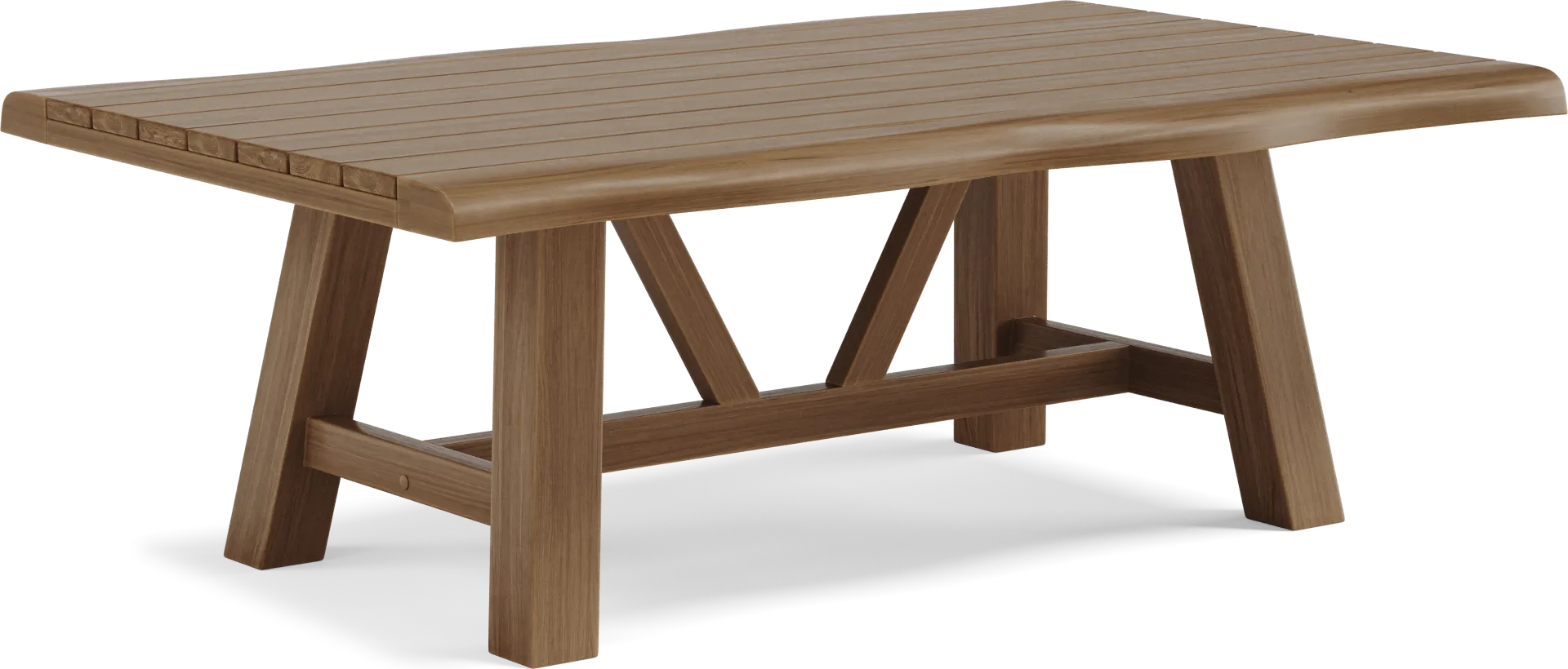 Patmos Tan Outdoor Cocktail Table - Image 1