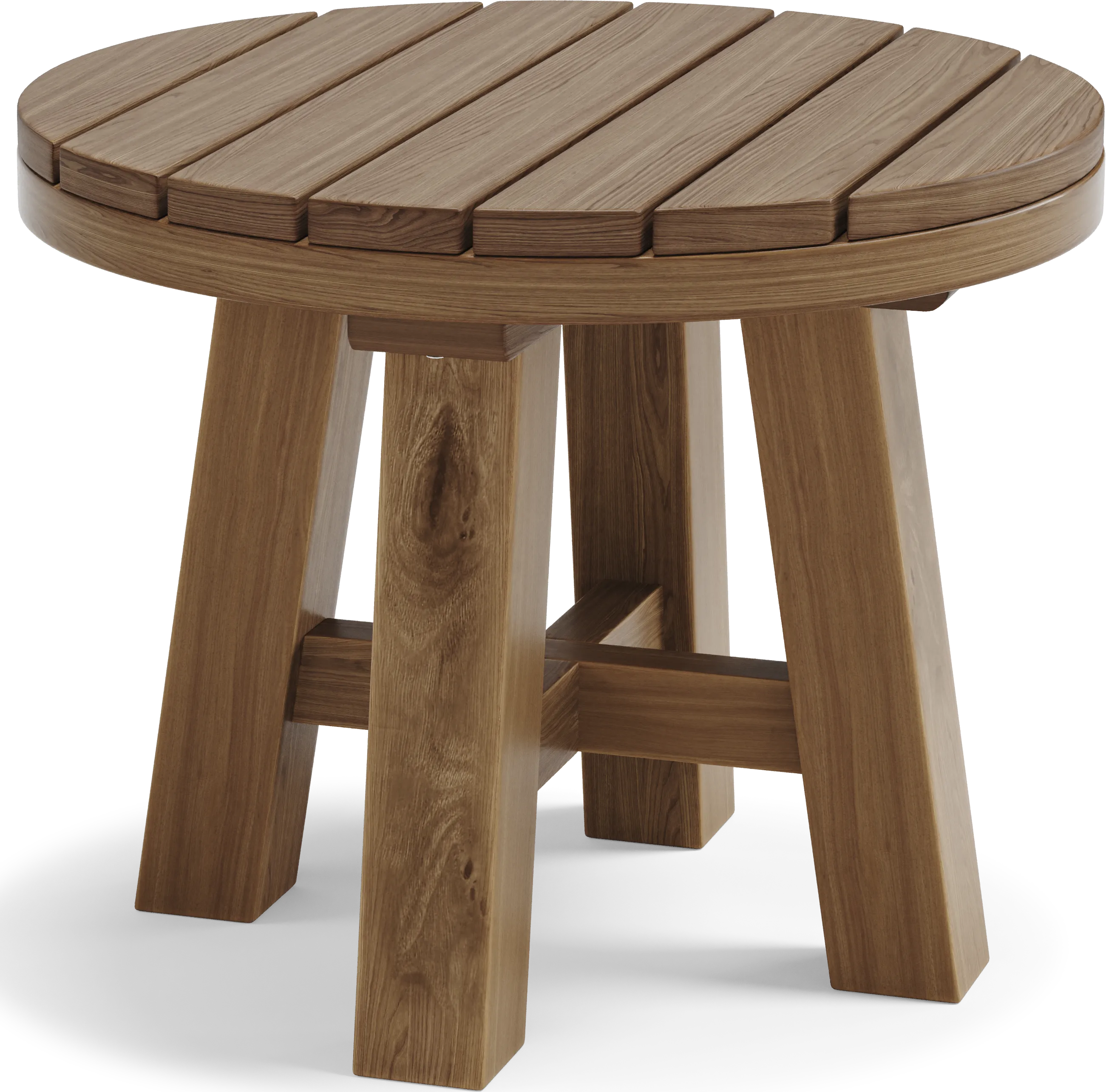 Patmos Tan Outdoor End Table - Thumbnail - Image 1